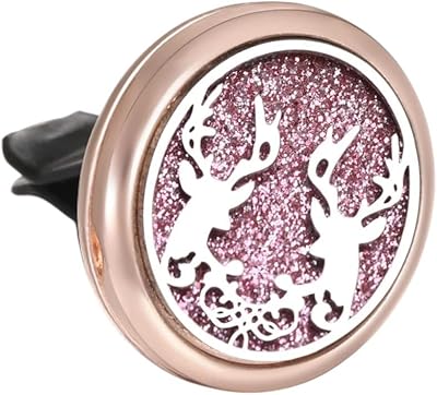 30mm Aromatherapy Clip Golden Butterfly Pattern Stainless Steel Car Air Freshener Periume Essential Orii Lockets Diffuser Pendant