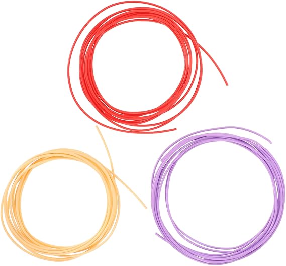 3rolls Pen Refills for Printer Lightweight Compact Pen Filling Random Color