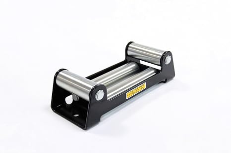 SALMAN 10 9500-12000LBS 4-Way Roller Steel Fairlead 10inch/254mm Hole Spacing Winch for UTV/ATV Accessory