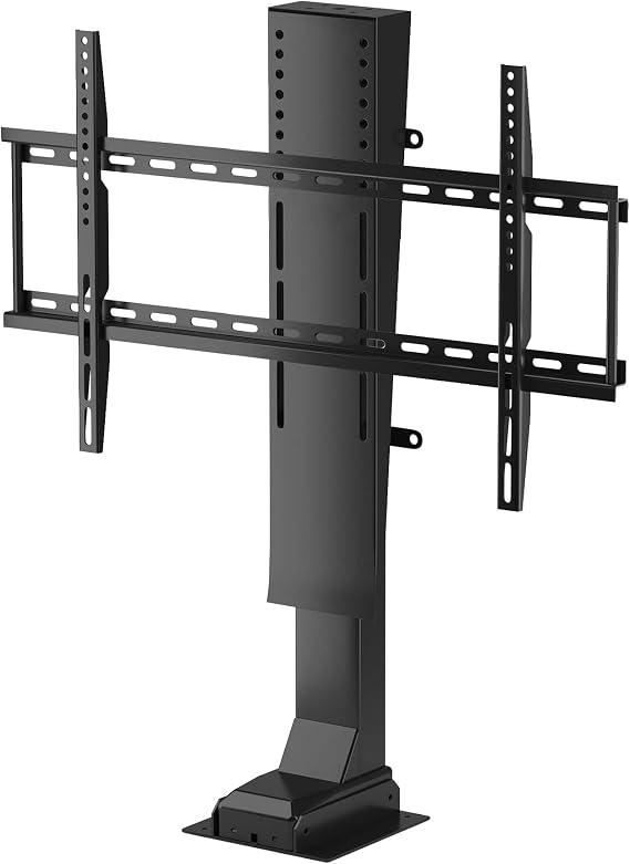 Progressive Automations Motorized Hidden pop up TV Lift - 25.4" Stroke Vertical Automatic Adjustable Height TV Mount for 32" - 60" Screen