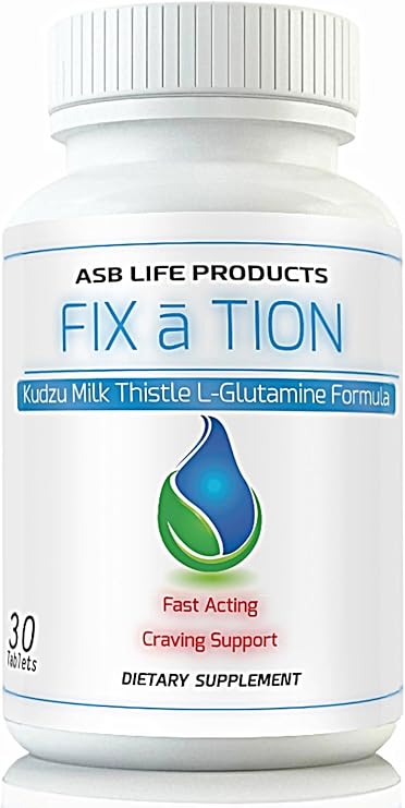 Anti - Alcohol and Alcohol Support Supplement. 10X Craving Support Kudzu Milk Thistle L Glutamine B Vitamins Folic Acid, Fastest Absorption