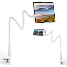 Bix Saiji Datura IS 100CM Acrobat Flexible Adjustable Phone Tablet Holder White