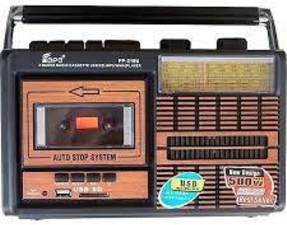Fp 319 Retro Nostaji Radio Cassette Player Usb Sd Fm Radio Cassette Player Music Box