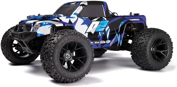 Maverick Quantum2 1/10 Electric RTR Monster Truck (Blue)