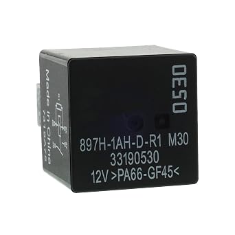 897H-1AH-D-R1 M30 33190530 70A 12VDC SPST Automotive Relays 4Pins with Resistor Compatible with 897H-1AH-D-R1 U02