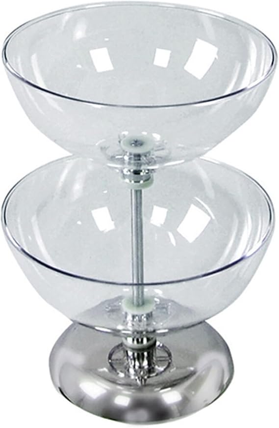 Azar Displays 720212 Bowl Counter Display, 12"" & 12"" Pack of 1