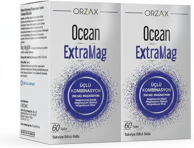 Orzax Ocean Extramag 60 Tablet (2 Adet)