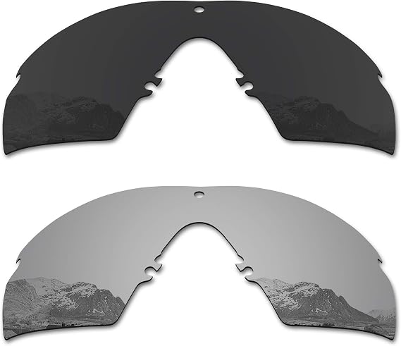 Mirror Polarized Replacement Lenses for Oakley Si M Frame 3.0 OO9146 Sunglasses - Rich Options