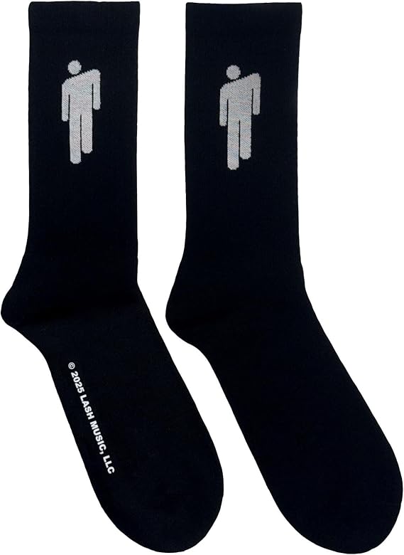 Billie Eilish White Blohsh Terry Socks