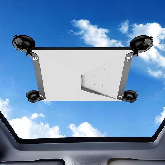 Starlink Mini Car Suction Cup Mount Secure Starlink Mini Accessories for Windows & Sunroofs, Stable Signal for RVs, Trucks, Boats & Road Trips