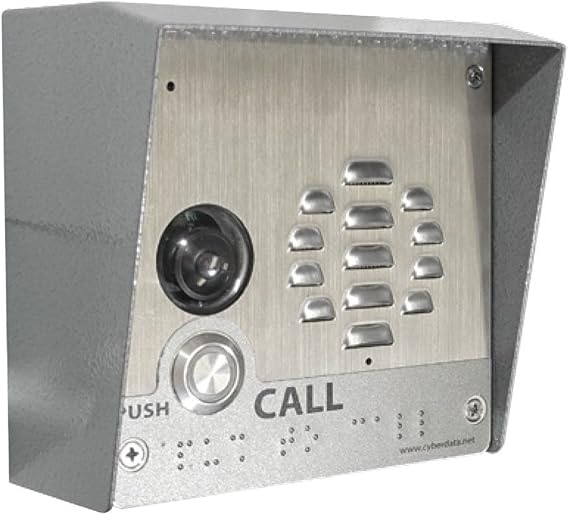 Cyberdata 011410 Sip-enabled Outdoor H.264 Videocpnt Intercom