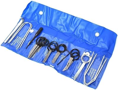 SciencePurchase Car Stereo Radio Removal Tool Key Kit Compatible with Various Car Manufacturers