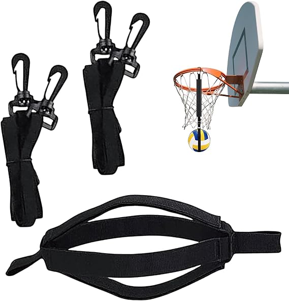 Volleyball Strike Trainer: Adjustable Service Practice Tool | Solo Training Equipment With Ball Rebound Strap For Peaks, Pass, Starting, Jump Exercise