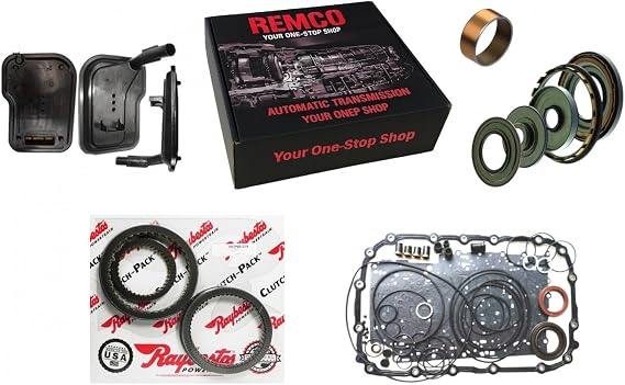 6L80E 6L90E [06-UP] Automatic Transmission Rebuild Kit Full Overhaul Raybestos Clutches Pump Bushing Filter and Pistons