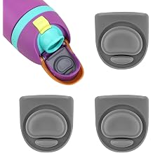 4Pcs Leak-Proof Silicone Stopper Replacement Compatible with Owala Water Bottle Lid, Dishwasher Safe Rubber Seal for 19/24/32/40oz Bottles