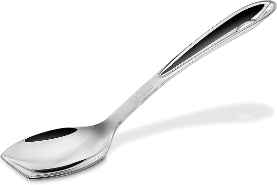 All-Clad Stainless Steel 10-inch Solid Spoon, Kitchen Tools