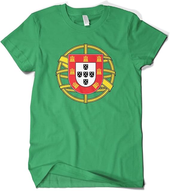 Cybertela Men's Portugal Coat of Arms T-Shirt