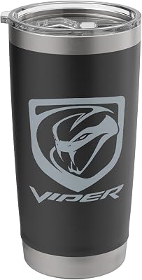 Dodge Viper Logo Stainless Steel Insulated Tumbler