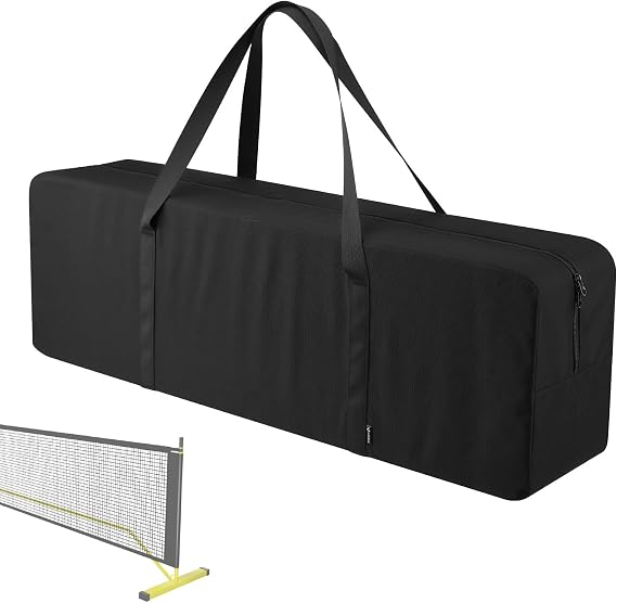 Pickleball Net Set Taşıma Çantası Taşınabilir Turşu Topu Ekipmanları Saklama Çantası Katlanabilir Badminton Ağ Sistemi Yedek Çanta Ağır Hizmet Tipi Fermuarlı Spor Çantası, İç Mekan Dış Mekan