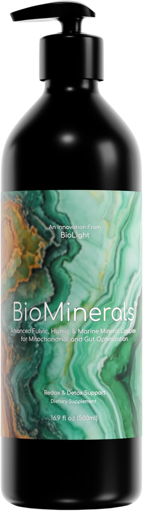 BioMinerals Advanced Fulvic, Humic & Marine Mineral Complex, Mitochondrial & Gut Optimization, Redox & Detox Support, Dietary Supplement