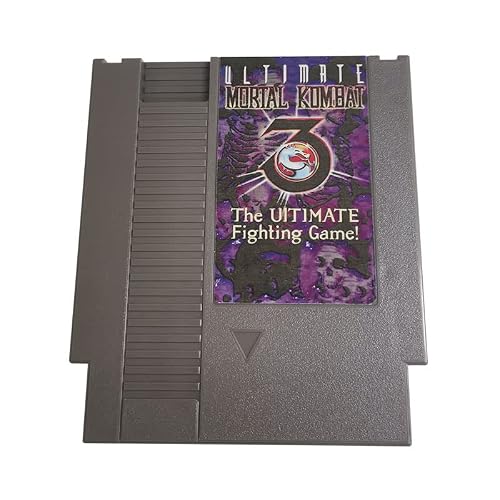Ultimate Mortal Kombat 3 NES Game-The Final Version| 8 Bit Video Game Card Cartridge For Classic NES Console|The ultimate Fighting Game