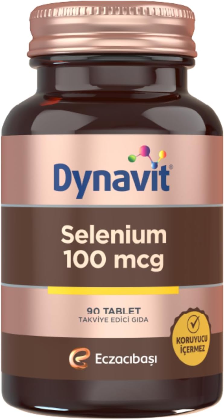 Dynavit Selenium 100 mcg 90 Tablets - Hair & Skin - Selenium