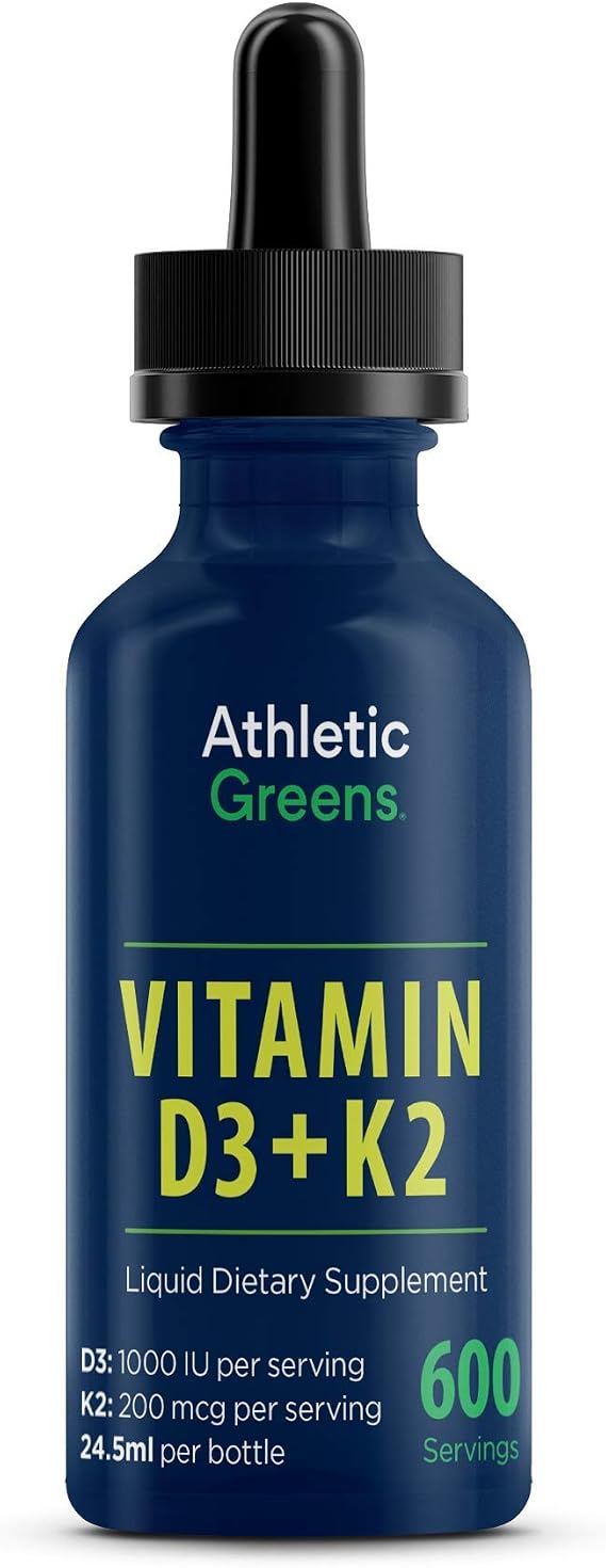 Balanced Vitamin D3 and K2 Liquid Formula From Athletic Greens 24.5 ml