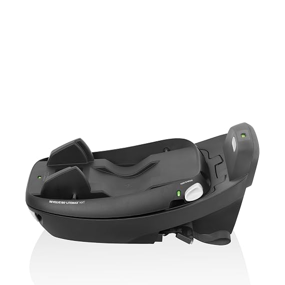 Evenflo Revolve180 LiteMax NXT Rotating Infant Car Seat Base | For Evenflo Revolve180 LiteMax NXT Infant & Preemie Car Seat, 3-30 lbs., LATCH or Seat Belt Install