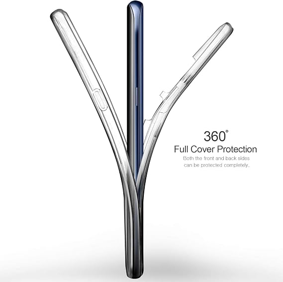 Xiaomi Redmi Note 9 360 Kılıf Şeffaf Ön Arka Silikon Kmp ile uyumlu