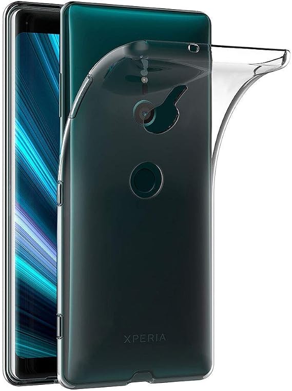 MaiJin Case for Sony Xperia XZ3 (6 inch) Soft TPU Rubber Gel Bumper Transparent Back Cover