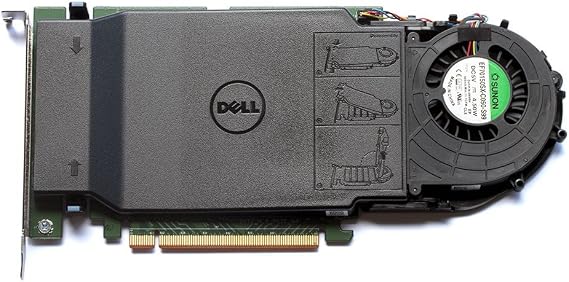 Dell Ultra-Speed Drive Quad NVMe M 2 PCIe x16 Card Adapter only 80G5N