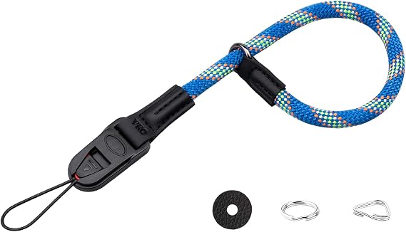 VKO Quick Release Camera Wrist Strap for Photographers Rope Hand Strap for Compact SLR DSLR Mirrorless Cameras