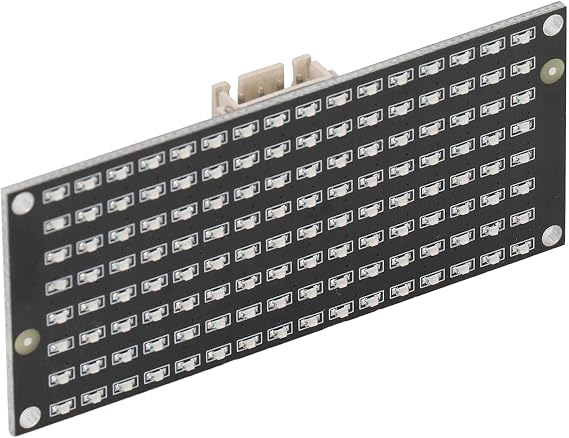 LED Display Module 3.3-5V 8x16 Dot I2C Communication Control Board for Microcontroller Projects