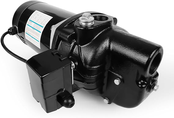 SWS50- Cast Iron Shallow Jet Well Pump-1/2 HP 375 Gallons