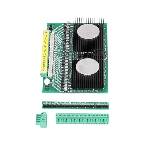 4 to 24S 8A Battery Active Equalizer, Automatic Detection Active Balancer Lithium Battery Active Balance Board with Circuit Breaker Protection Device