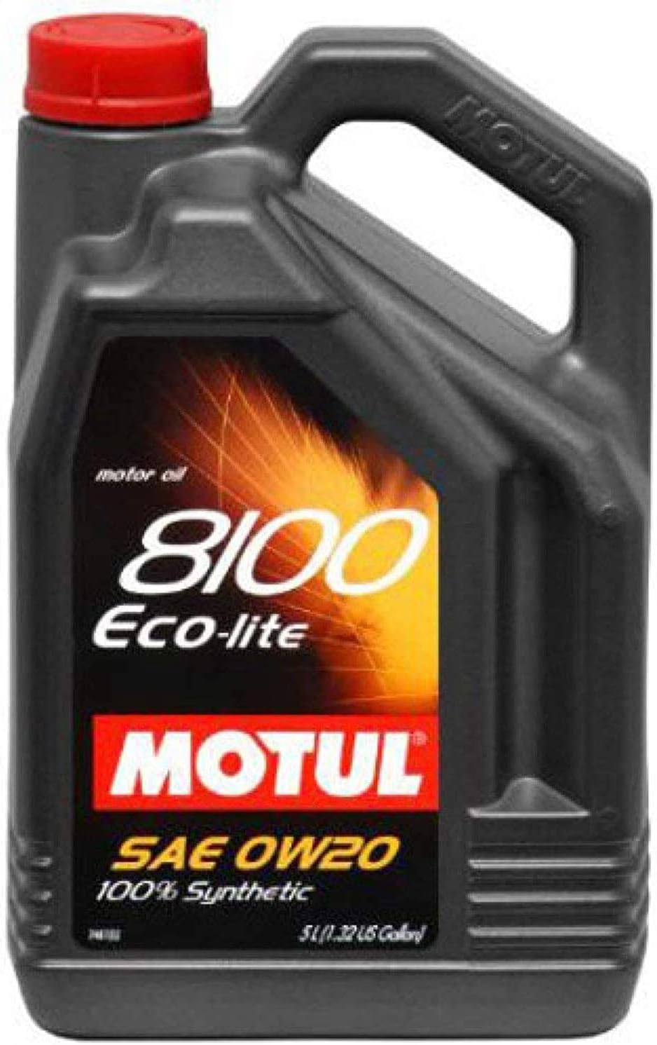 Motul 104983 8100 Eco Lite 0 W 20 Engine Oil 5 L