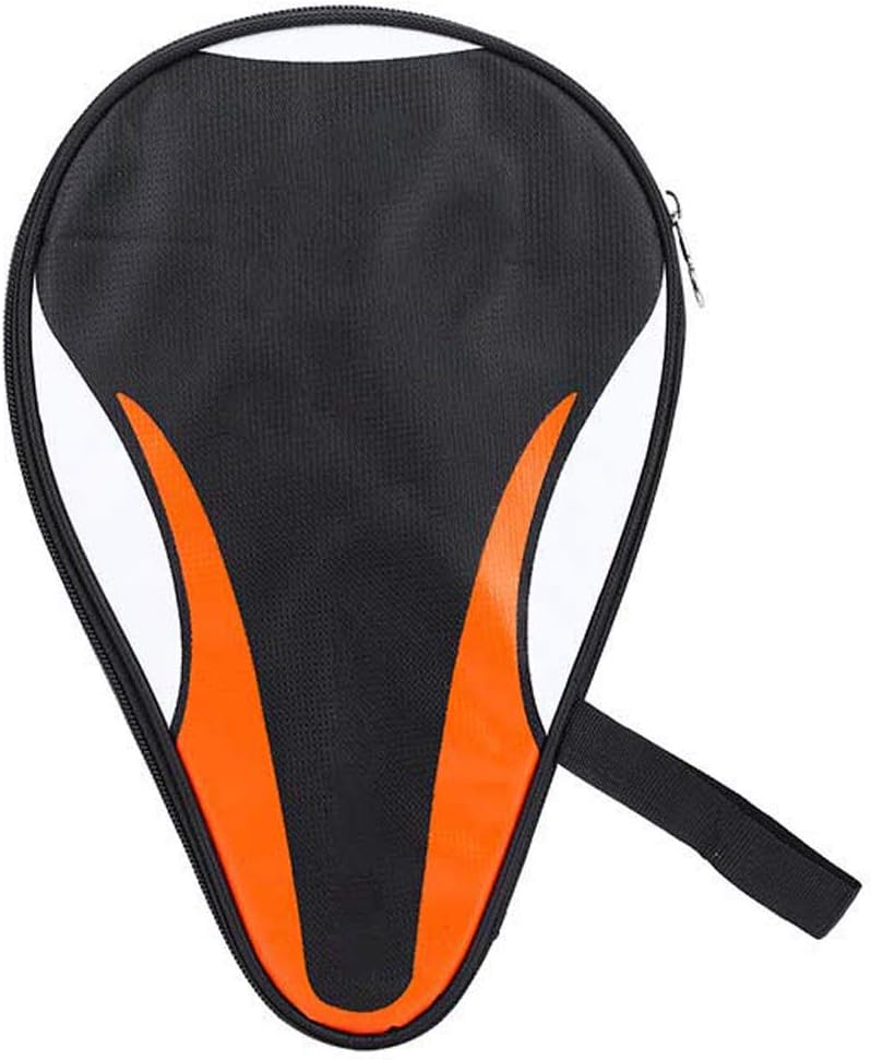 VGEBY Table Tennis Racket Case, Orange, 11.8 x 7.5 x 0.6 inches