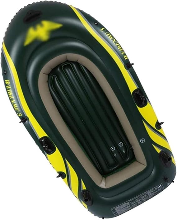 Fishing Inflatable Boat, Adult 4 People Inflatable Boat, Portable Fishing Inflatable Boat