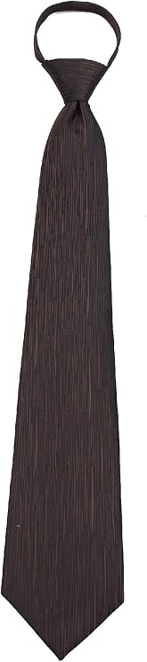 ZIP-12447 - Mens Pre-made Zipper Tie Fashion Zip Up Neckties