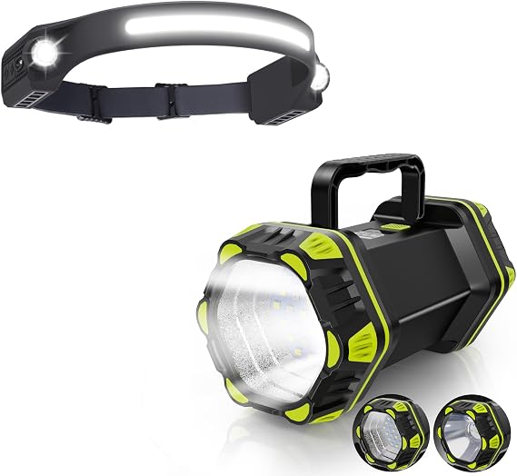 AlpsWolf LED Headlamp Updated Camping Flashlight