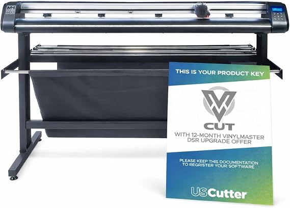 USCutter MH400 53" Professional Vinyl Cutter with ARMS Contour Cutting, Barcode Workflow, and Vacuum Hold-Down (Software Include)