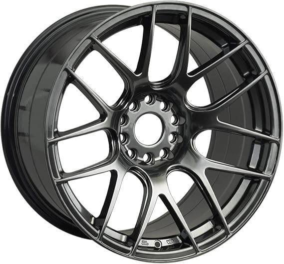 XXR WHEELS 530 Rim 17X9.75 5X100/5X114.3 Offset 25 Hyper Black (Quantity of 1)