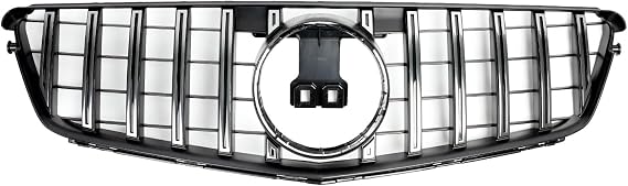 Front Grill Compatible with Mercedes Benz W205 C-Class 2015-2018