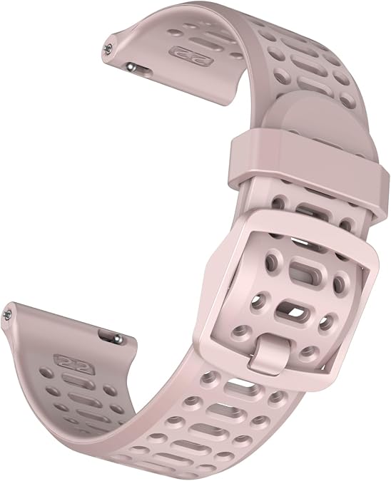 ISABAKE 22mm Silicone Watch Bands for Coros PACE 3/4/PACE Pro/APEX 4 (42mm)