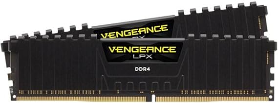 CORSAIR VENGEANCE LPX Series 64GB DDR4-2400MHz Desktop PC Memory 2 x 32GB CMK64GX4M2A2400C16