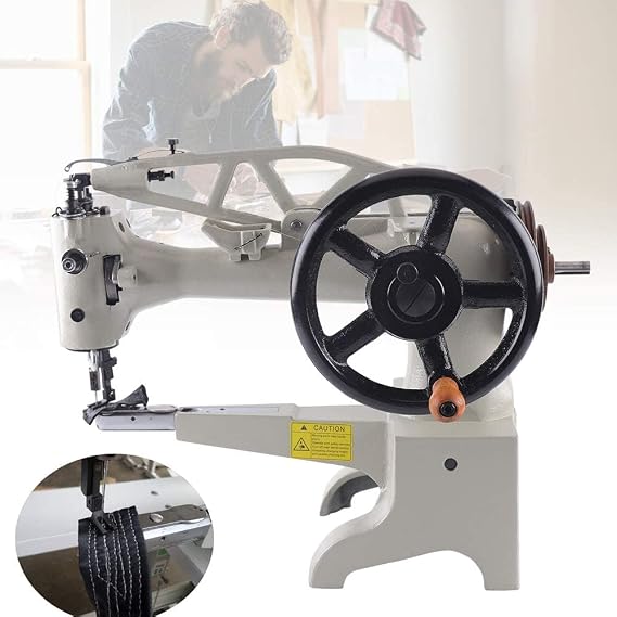 Cobbler Sewing Machine Heavy Duty Tabletop Shoe Repair Machine Leather Patcher Manual Shoe Stiching Sewing Boot Patch Single Needle,