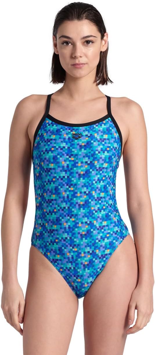 Arena Womens Arena Performance Women's Pool Tiles Challenge Back Swimsuit