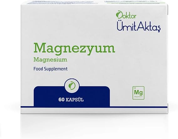 Dr. Ümit Aktaş Magnezyum Bisglisnat + Yüksek Biyoyararlanım 60 Kapsül