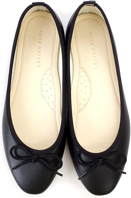 Amii A total of 19,000 pairs exceeded. Ballet Shoes Semi Square Toe Women Flat Pumps Easy Walking Black Silver Shoes Ballet Core Flat FX2030