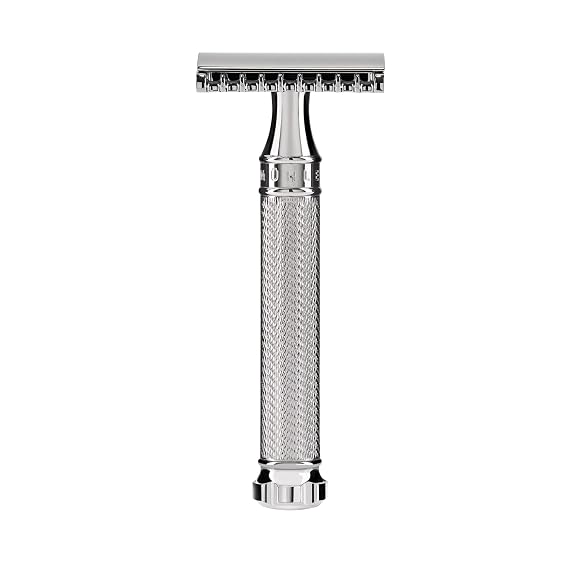 MUHLE R41 TWIST Safety Shaving Razor - Open Comb Design for Wet Shaving